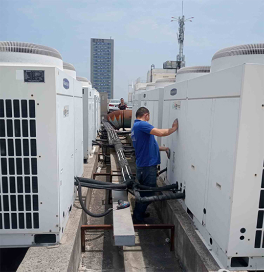 呼图壁中央空调制热和不制冷系统维修方法